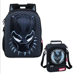 Disney Marvel Black Panther Backpack & Lunch Box